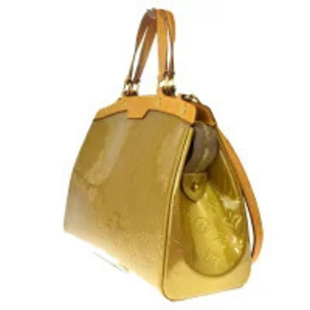 Louis Vuitton Monogram Handbag beige bag shoulder Blair Vernis Tan